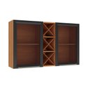 Ver imagem 2 de Armário Aéreo 2 Portas 2 Prateleiras Favorita