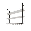 Ver imagem 3 de Nicho de Teto Indústrial Denver 120cm Preto e Branco Preto