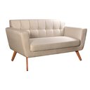 Ver imagem 2 de Namoradeira Sofá Bruna Moderna Decoração Sala Recepção