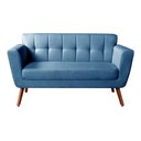 Ver imagem 4 de Namoradeira Sofá Bruna Moderna Decoração Sala Recepção