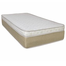 Colchão Queen Inovart Molas Ensacadas Altura 30 Cm Bege Palha Genova - 1