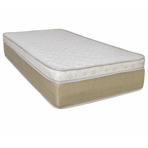 Colchão Queen Inovart Molas Ensacadas Altura 30 Cm Bege Palha Genova