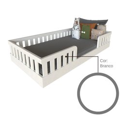 Cama Infantil Montessoriana Solteiro Sol - 11