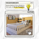 Ver mais imagens de Cama Infantil Montessoriana Solteiro Sol Branco