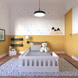 Cama Infantil Montessoriana Solteiro Sol - 4
