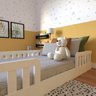 Cama Infantil Montessoriana Solteiro Sol - 5