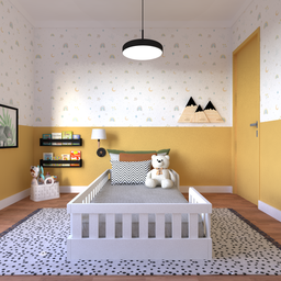 Cama Infantil Montessoriana Solteiro Sol - 11