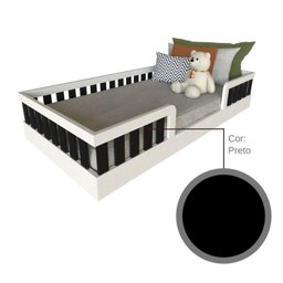 Cama Infantil Montessoriana Solteiro Sol - 12