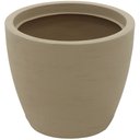 Ver imagem 1 de Vaso Plastico para Flores Tramontina Asteca 32cm Bege 92604110