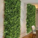 Ver mais imagens de 9 Painel Verde Artificial com Folhas Mistas Realistas para Decoração e Paisagismo Moderno