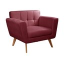 Ver imagem 2 de Poltrona Decorativa Bruna Sala de Estar Quarto Recepção