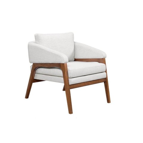 Poltrona Decorativa Ibiza Madeira Maciça