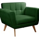 Ver imagem 2 de Poltrona Decorativa Bruna Sala de Estar Quarto Recepção