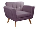 Ver imagem 2 de Poltrona Decorativa Bruna Sala de Estar Quarto Recepção Roxo