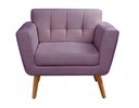 Ver imagem 4 de Poltrona Decorativa Bruna Sala de Estar Quarto Recepção Roxo