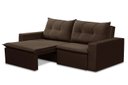 Ver imagem 2 de Sofá Retrátil 2 lugares 1,80m Luana Suede Marrom Madelina Decor