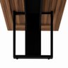 Mesa Reunião 6 Lugares com 1 Caixa de Tomadas Pé Quadro 200x90cm - 12