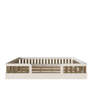 Ver imagem 7 de Cama Infantil Montessoriana Solteiro Sol Marrom/Branco/Carvalho Mel