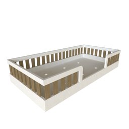 Cama Infantil Montessoriana Solteiro Sol - 7