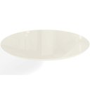 Ver imagem 1 de Tampo Mesa Sala de Jantar Madeirado C/vidro Ta43 Redondo 105cm Off White - Kappesberg