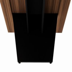 Mesa Reunião 6 Lugares com 1 Caixa de Tomadas Pé Painel 200x90cm - 13
