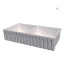 Ver imagem 7 de Cuba Dupla Cozinha Farm Sink Romana 87 cm Estilo Fazenda Avental