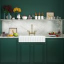 Ver imagem 2 de Cuba Dupla Cozinha Farm Sink Romana 87 Cm Estilo Fazenda Avental