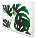 Ver imagem 2 de Quadro Decorativo Caixa Floral Folhas Tacolado Moldura Caixa 3cm Madeira com Vidro 30 X 40cm