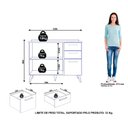 Ver imagem 4 de Balcão para Cozinha 2 Portas 3 Gavetas 1 Prateleiras Favorita Preto/Cinamomo