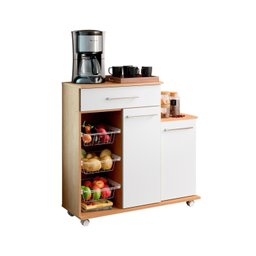 Armário Multiuso com Fruteira 2 Portas e Gaveta - 2