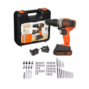 Ver imagem 3 de Parafusadeira/furadeira com Maleta +80 Acessórios 20v - Black&decker