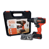 Parafusadeira/furadeira com Maleta +80 Acessórios 20v - Black&decker - 1