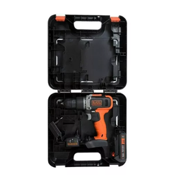 Parafusadeira/furadeira com Maleta +80 Acessórios 20v - Black&decker - 6