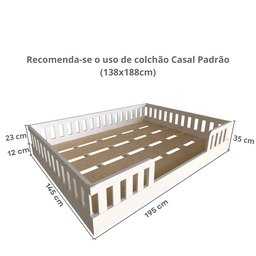 Cama Infantil Montessoriana Casal Sol - 3