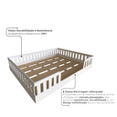 Ver imagem 5 de Cama Infantil Montessoriana Casal Sol Branco