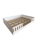 Ver imagem 2 de Cama Infantil Montessoriana Casal Sol Branco