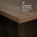 Ver imagem 5 de Conjunto Sala de Jantar Mesa Tampo de Madeira 4 Cadeiras Sheila Madesa