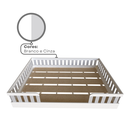Ver imagem 6 de Cama Infantil Montessoriana Casal Sol Cinza/Branco/Cristal