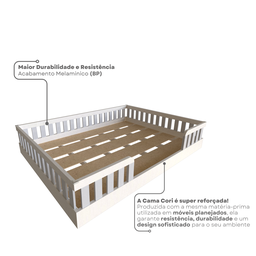 Cama Infantil Montessoriana Casal Sol - 4