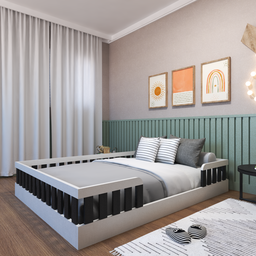 Cama Infantil Montessoriana Casal Sol - 1