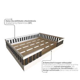 Cama Infantil Montessoriana Casal Sol - 5