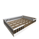 Ver imagem 2 de Cama Infantil Montessoriana Casal Sol Preto/Branco