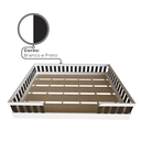 Ver imagem 6 de Cama Infantil Montessoriana Casal Sol Preto/Branco
