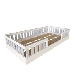 Cama Infantil Montessoriana Solteiro Sol - 8