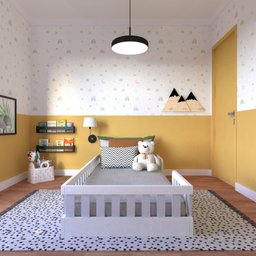 Cama Infantil Montessoriana Solteiro Sol - 4