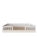 Ver imagem 7 de Cama Infantil Montessoriana Solteiro Sol Cinza/Branco/Cristal