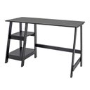 Ver imagem 2 de Mesa Escrivaninha Escritório Gamer com Espaço p/Cpu 120cm x 74cm Preto