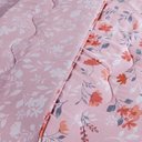 Ver imagem 4 de Edredom Cobertor Belle Queen 400 Fios Dupla Face Estampado Floral Rosê