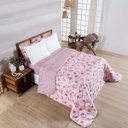 Ver imagem 3 de Edredom Cobertor Belle Queen 400 Fios Dupla Face Estampado Floral Rosê