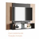 Ver imagem 6 de Painel para Tv até 42 Polegadas com Nichos Gaia - Preto Fosco / Cinamomo